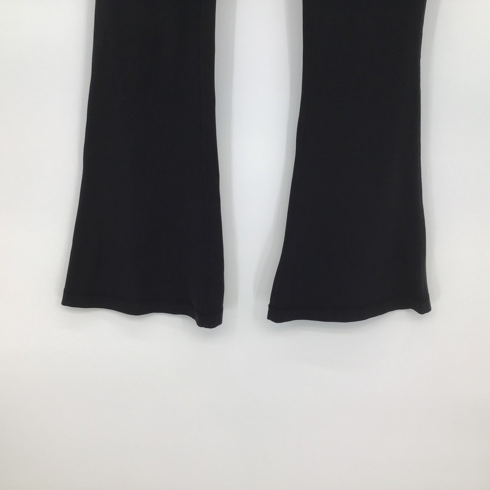 Lululemon Groove Super High-Rise Flared Pant Black Nulu Yoga Pants Size 8 - Picture 3 of 11